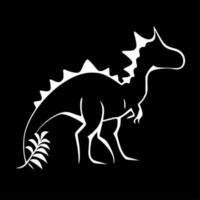 Dinosaurier - - hoch Qualität Vektor Logo - - Vektor Illustration Ideal zum T-Shirt Grafik