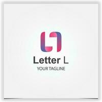 Vektor modern Brief l Logo Design Vorlage