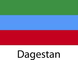 National Flagge Symbol degestan vektor