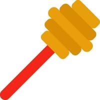 isoliert Honig Stock Symbol im rot und Gelb Farbe. vektor