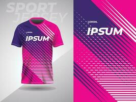 blå rosa abstrakt sporter jersey fotboll fotboll tävlings gaming cross cykling löpning vektor