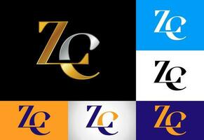 Initiale Brief z c Logo Design Vektor. Grafik Alphabet Symbol zum korporativ Geschäft Identität vektor