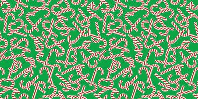 jul sömlös mönster vektor godis käppar klubba scarf isolerat ny år tapet illustration bricka bakgrund