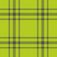 Tartan Muster nahtlos von Hintergrund Vektor Textur mit ein Textil- Plaid prüfen Stoff.