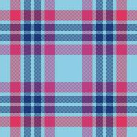 Hintergrund Textil- Plaid von Stoff nahtlos Tartan mit ein Vektor Muster prüfen Textur.