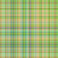 Muster Textil- Stoff von Textur Vektor Plaid mit ein Tartan Hintergrund prüfen nahtlos.