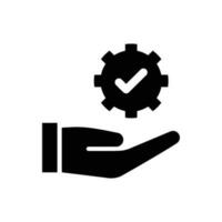Symbol für technischen Support vektor