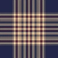 kariertes Karomuster. nahtlose Stoffstruktur. Tartan-Textildruck. vektor