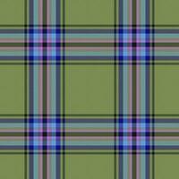 Muster Textur Hintergrund von Vektor Tartan Textil- mit ein Stoff prüfen Plaid nahtlos.