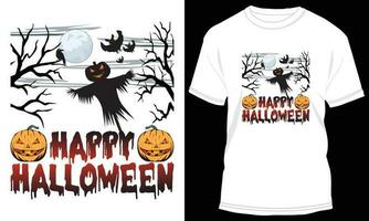 Halloween-T-Shirt-Design vektor