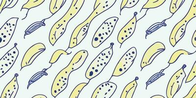 Semester vibrafon, vektor illustration av banan mönster för sommar högtider