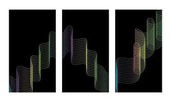 abstrakt flerfärgad slät element, susa, fart, Vinka, modern strömma bakgrund. abstrakt Vinka linje för baner, tapet bakgrund med Vinka design. abstrakt bakgrund vektor