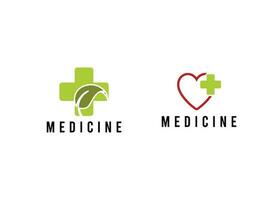 medicin logotyp design. medicinsk logotyp design. vektor