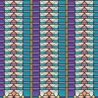 abstraktes Muster buntes Ramadanmuster vektor