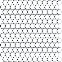 wiederholendes nahtloses geometrisches Muster schwarz in weiß vektor