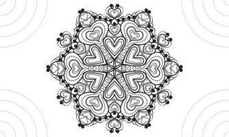 Mandala Design, Mandala Vektor Design.