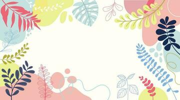 Design Banner Rahmen Hintergrund .bunt Poster Hintergrund Vektor Illustration