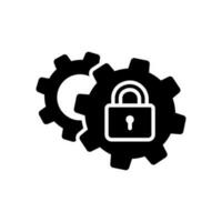 Lösenord ikon vektor. skydd illustration tecken. säkerhet symbol eller logotyp. vektor