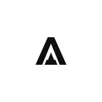 vektor brev en logotyp begrepp för din ny varumärke