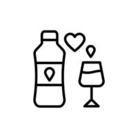 Wasser Spende Symbol im Vektor. Illustration vektor