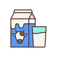 Milch Symbol im Vektor. Illustration vektor