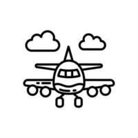 selbst Fahren Flugzeug Symbol im Vektor. Illustration vektor