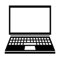 Laptop Gerät Symbol im eben Stil. Vektor Illustration zum Netz Grundstück, Handy, Mobiltelefon Anwendung