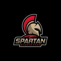 spartanisch Logo Vorlage Vektor, kreativ Sparta Logo Vektor, spartanisch Helm Logo vektor