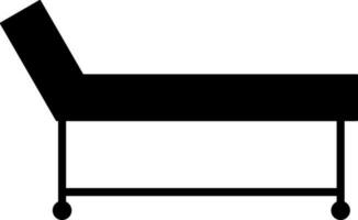 Illustration von Bahre Symbol im schwarz Farbe. vektor