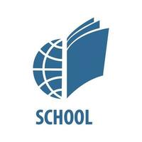 skola och utbildning logotyp vektor