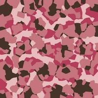 kamouflage abstrakt bakgrund grafisk design, camo rosa färger mönster sömlös vektor illustration