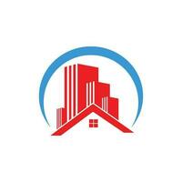 Immobilienlogo vektor