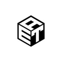 Eta-Brief-Logo-Design in Abbildung. Vektorlogo, Kalligrafie-Designs für Logo, Poster, Einladung usw. vektor