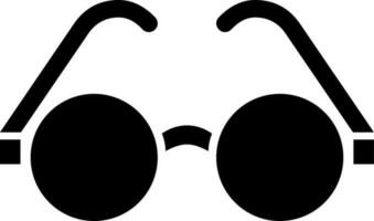 Sonnenbrille Symbol oder Symbol. vektor