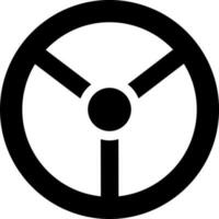 ventil glyf ikon eller symbol. vektor