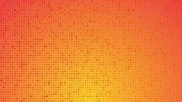 abstrakt geometrisch Gradient Kreise Hintergrund. Orange Punkt Hintergrund mit leeren Raum. Vektor Illustration.