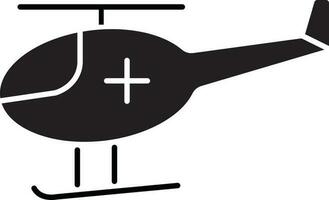 Vektor Illustration von Hubschrauber Symbol.