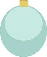 Illustration von ein Weihnachten Ball. vektor