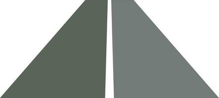 Symbol von Runway im grau Farbe. vektor