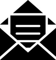 Mail oder Briefumschlag Symbol oder Symbol. vektor