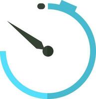 eben Stil Kamera Timer Symbol. vektor