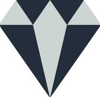 kreativ Diamant Symbol im Farbe Stil. vektor