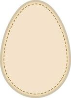 Illustration von Ostern Ei. vektor
