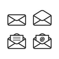 Mail Symbol Vektor Design Illustration