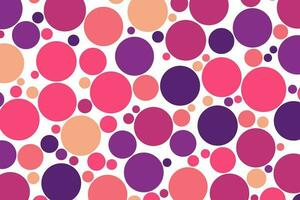 färgrik kaotisk slumpmässig cirkel konfetti bakgrund. vektor illustration.