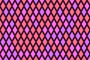 färgrik romb mosaik- rutnät mönster vektor