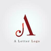 Schreiben Sie eine Logo-Vorlage vektor