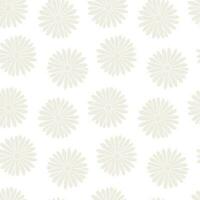 Weiß Gänseblümchen nahtlos Vektor wiederholen Muster