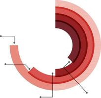 platt infographic element. vektor