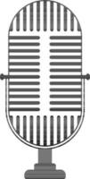 illustration av mikrofon symbol. vektor